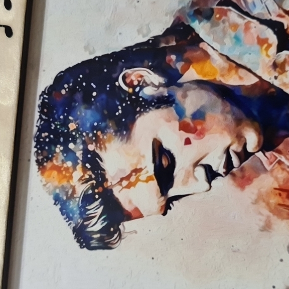 Elvis Presley Watercolor Oil Painting Framed Art Prints - Picture 3 of 6